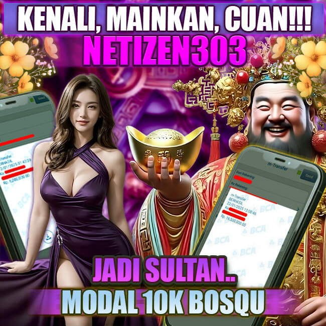 Netizen303: Platform Slot Online Terpercaya dengan Jackpot Menarik